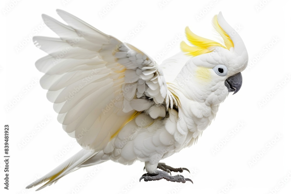 Fototapeta premium cockatoo isolated on white