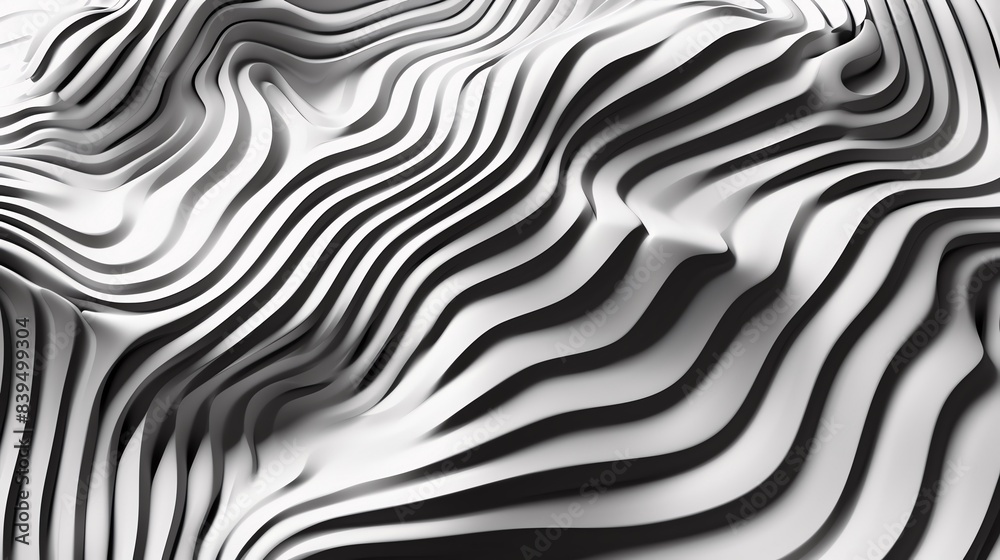 Complex 3D patterns in a monochrome palette, creating a hypnotic visual effect, perfect for minimalist art collections and modern design aesthetics Complex 3D patterns in a monochrome palette, creating a hypnotic visual effect, perfect for minimalist art collections and modern design aesthetics