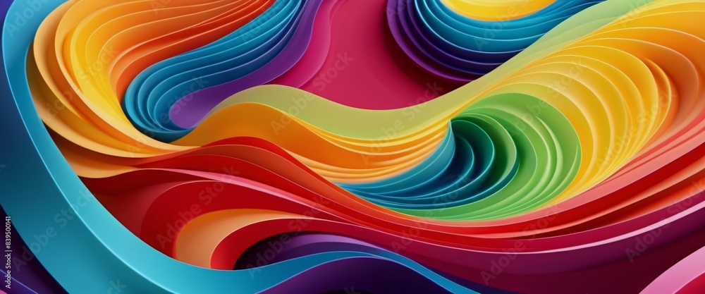 Abstract Artistry Dynamic Colors on Canvas Abstract Artistry Dynamic Colors on Canvas
