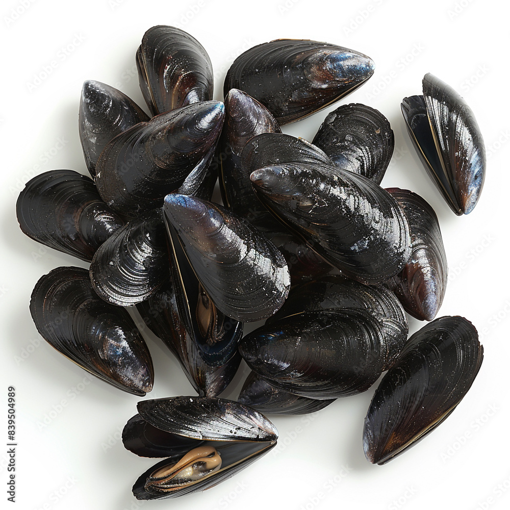 Fresh Raw Mussels Arrangement Enticing Raw Mussels Fresh Raw Mussels Arrangement Enticing Raw Mussels