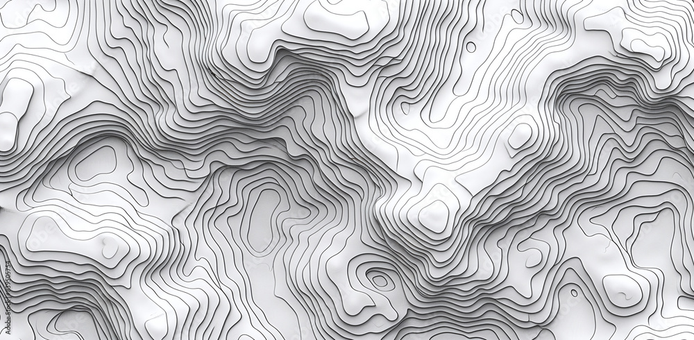 custom made wallpaper toronto digitalVector contour topographic map background. Topography and geography map grid abstract backdrop. Business concept. Vector illustration