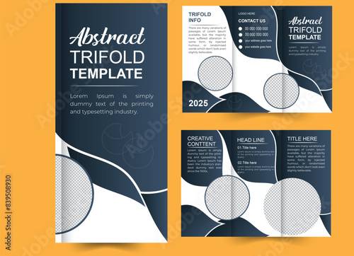 New Idea Tri-Fold Brochure Template.