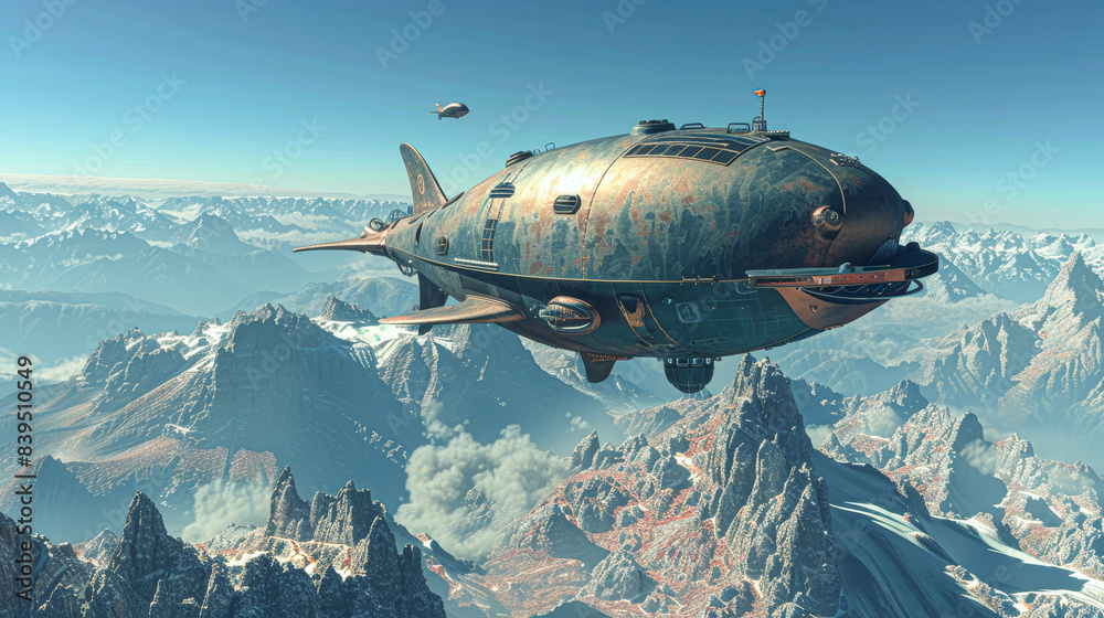 Fototapeta premium A large, rusty