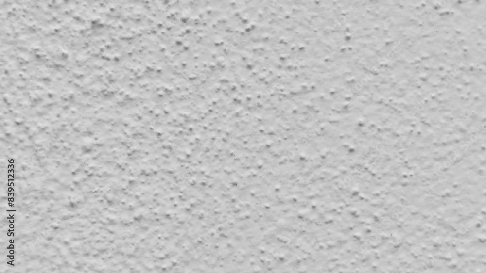 White rough plastered wall motion video background. Dynamic changing painted texture. Grunge backdrop animation. White rough plastered wall motion video background. Dynamic changing painted texture. Grunge backdrop animation.