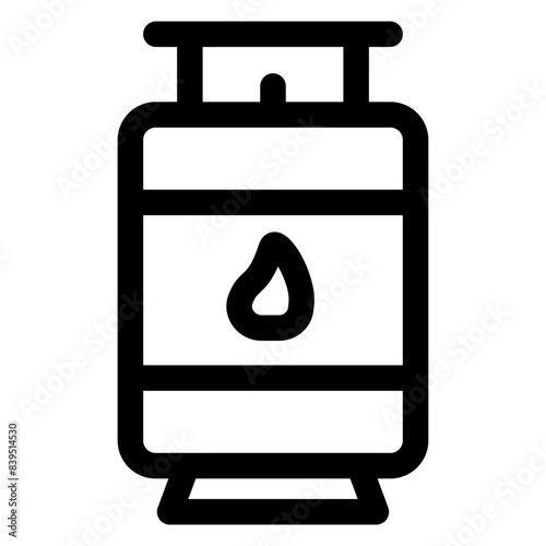 gas line icon vector illustration isolated on white background