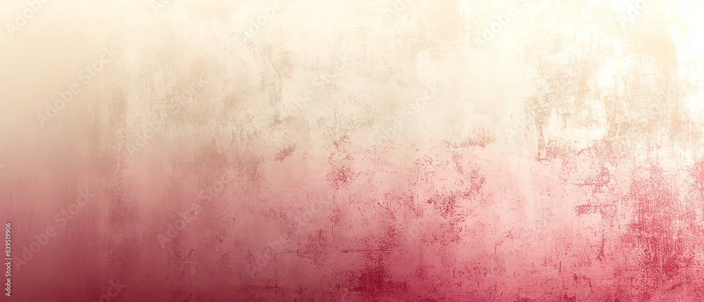Obraz premium Vintage gradient background with soft red tones blending into light shades, perfect for text overlays and design projects.
