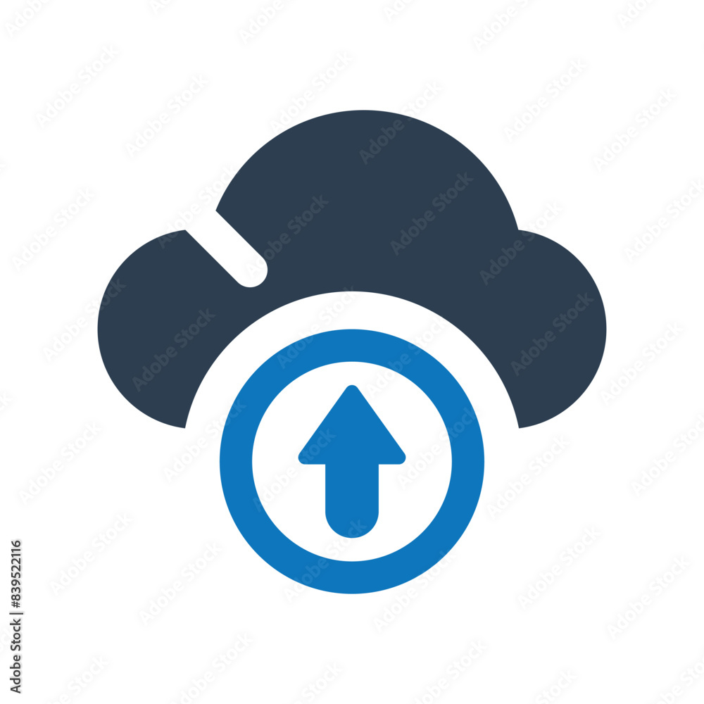 Cloud upload icon