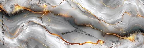 Panel kuchenny z motywem Original artwork photo of marble ink abstract art, showcasing the intricate details and smooth marbling pattern of an exemplary painting on high-quality paper texture