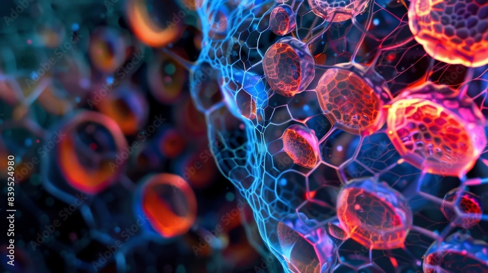 A timelapse image showing the continuous activity of lysosomes constantly degrading and recycling cellular waste A timelapse image showing the continuous activity of lysosomes constantly degrading and recycling cellular waste