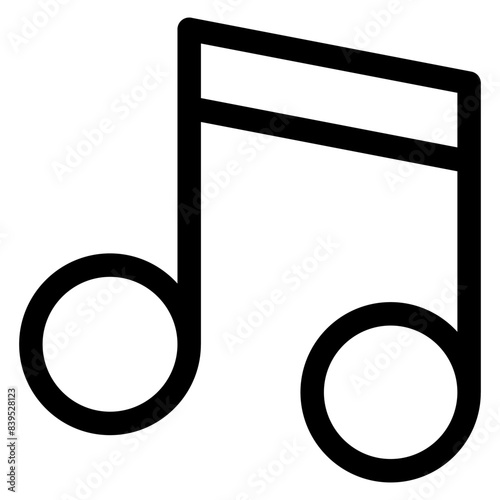 song line icon vector illustration isolated on white background