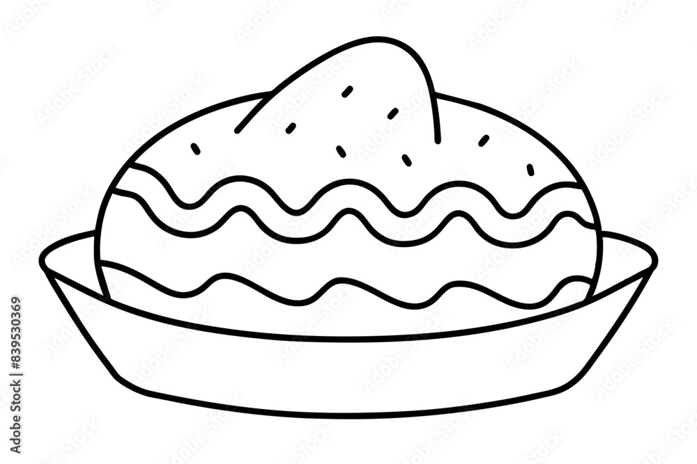 cake line art silhouette vector illustration cake line art silhouette vector illustration
