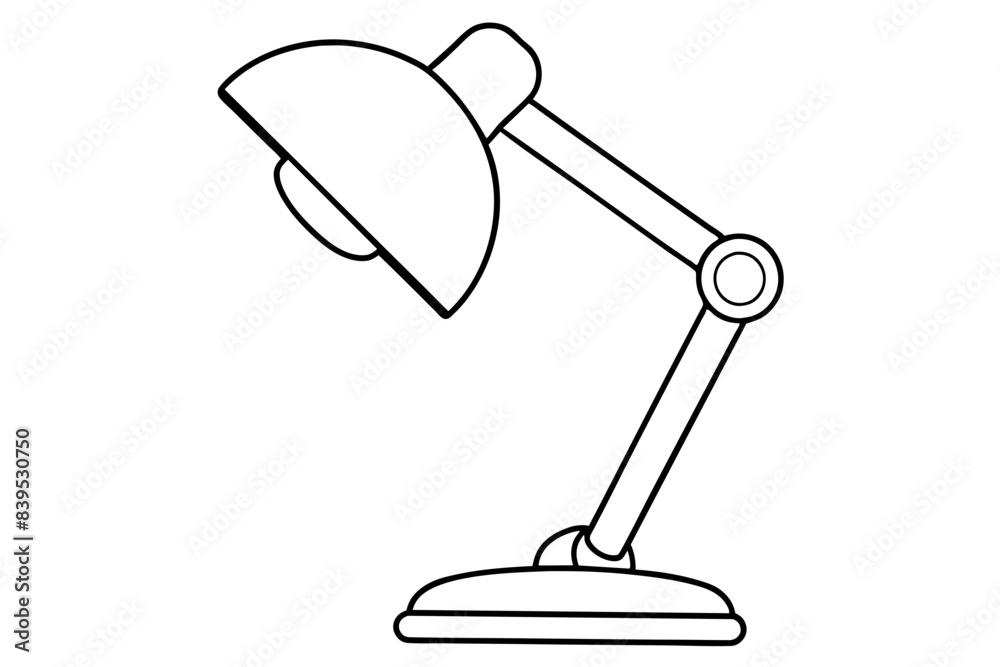 lamp line art silhouette vector illustration lamp line art silhouette vector illustration