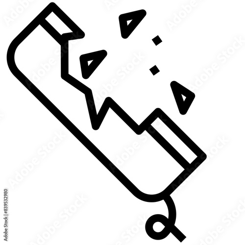 MISSED CALL,Broken,phone,telephone,communications.svg