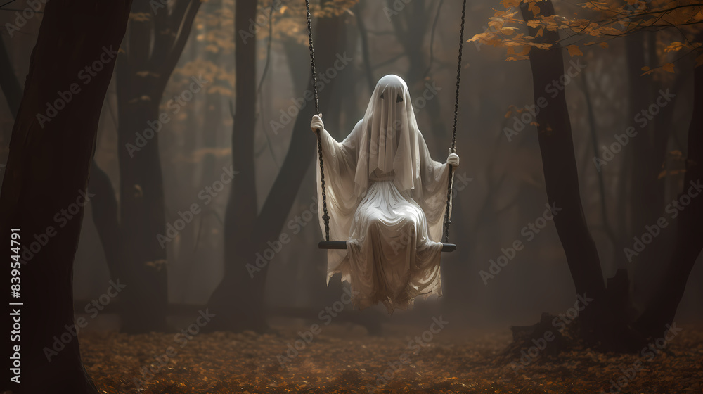 Fototapeta premium Spooky Halloween Illustrations, Haunted Halloween Art, Creepy Halloween Art, Dark Halloween Art, Halloween Monsters, Realistic Halloween Illustrations