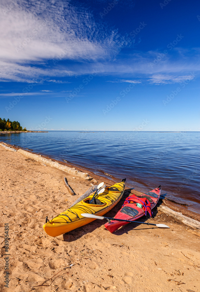 Kayaks, Great Slave Lake