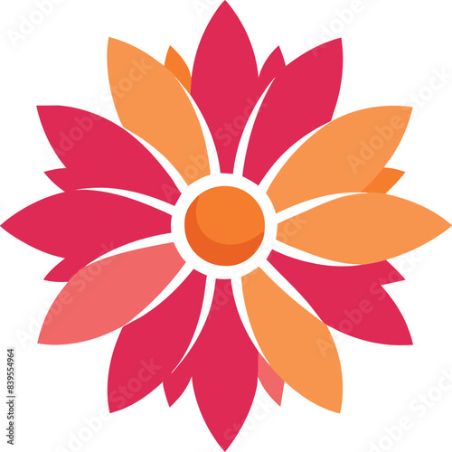 abstract flower illustration