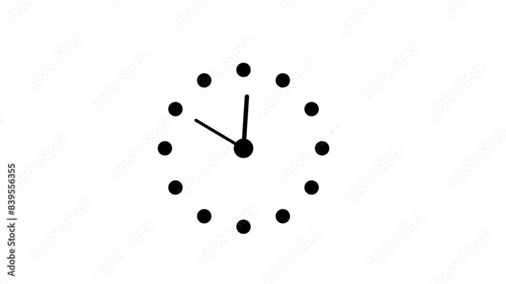 abstract clock icon animation is a circular shape with hour and minute hands, symbolizing time or scheduling.
abstract clock icon animation is a circular shape with hour and minute hands, symbolizing time or scheduling.