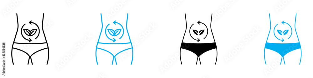 Detox icon vector set collection for web Detox icon vector set collection for web