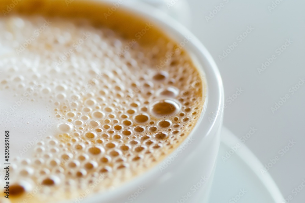 Savoring a steaming cup of coffee with bubbles rising. Creating foam. Rich aroma and taste fill the air. Making it a perfect morning start. Brown liquid exudes warmth. Inviting you to enjoy the flavor Savoring a steaming cup of coffee with bubbles rising. Creating foam. Rich aroma and taste fill the air. Making it a perfect morning start. Brown liquid exudes warmth. Inviting you to enjoy the flavor