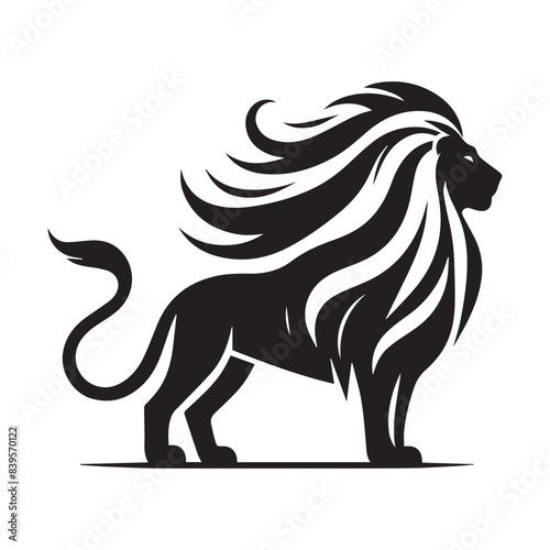 Lion vector art illustration