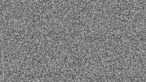 Noise and glitch ancient TV