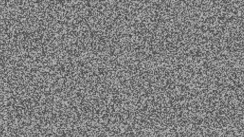 Noise and glitch ancient TV
