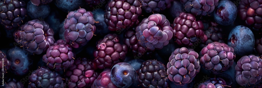 Marionberry texture background, subgenus Rubus fruits pattern, many blackberry cultivar mockup Marionberry texture background, subgenus Rubus fruits pattern, many blackberry cultivar mockup