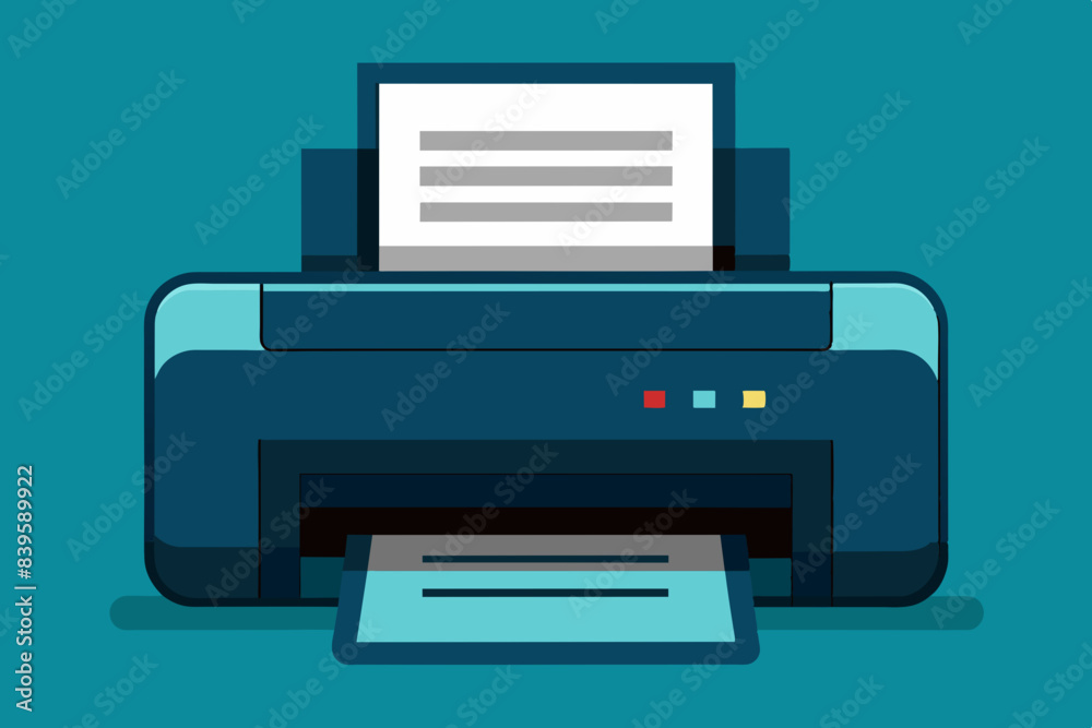 printer vector illustration printer vector illustration