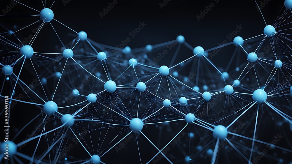 Abstract Network Connections with Blue-Toned Dots and Lines - Modern Tech Design
Abstract Network Connections with Blue-Toned Dots and Lines - Modern Tech Design