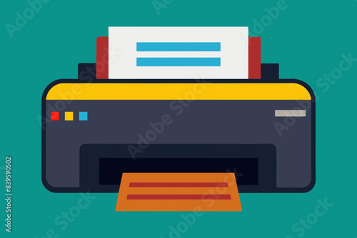  printer vector illustration