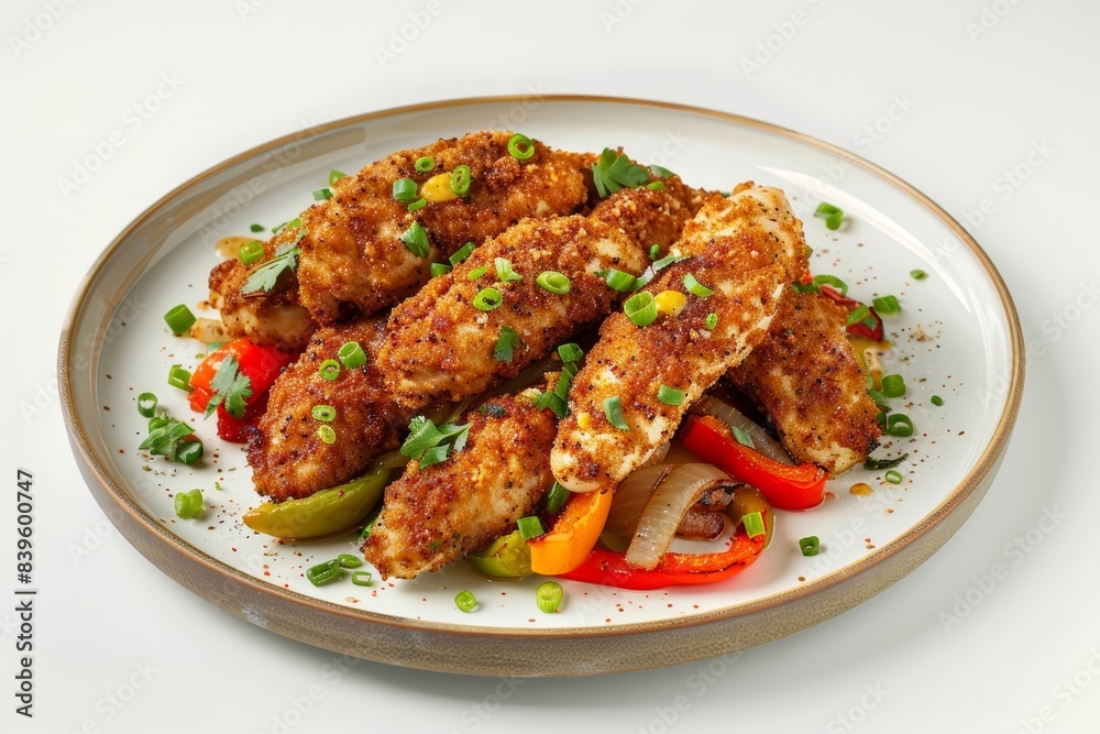 Golden Perfection: Crispy Cajun Chicken with Rich Dijon Mustard Sauce Golden Perfection: Crispy Cajun Chicken with Rich Dijon Mustard Sauce
