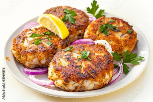 Sizzling Cajun Crab Cakes with Fiery Flavors