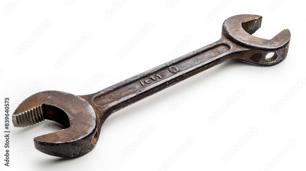 wrench isolated on white background wrench isolated on white background