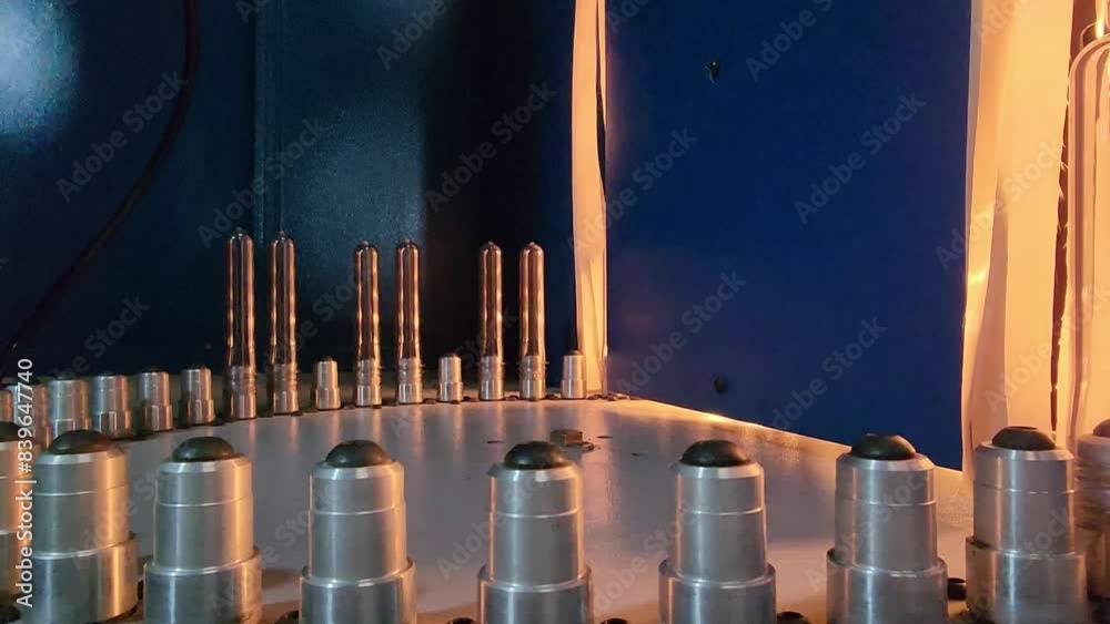 Maquina de Moldeo por soplado de preformas para botella de plástico I Blowing machine for plastic bottle