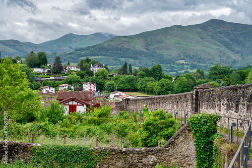 Wallpaper Mural Walls of Saint Jean Pied de Port Torontodigital.ca