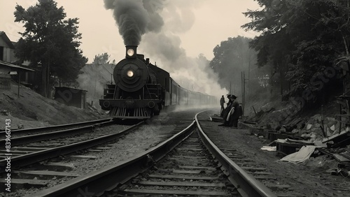 Coal train 1945