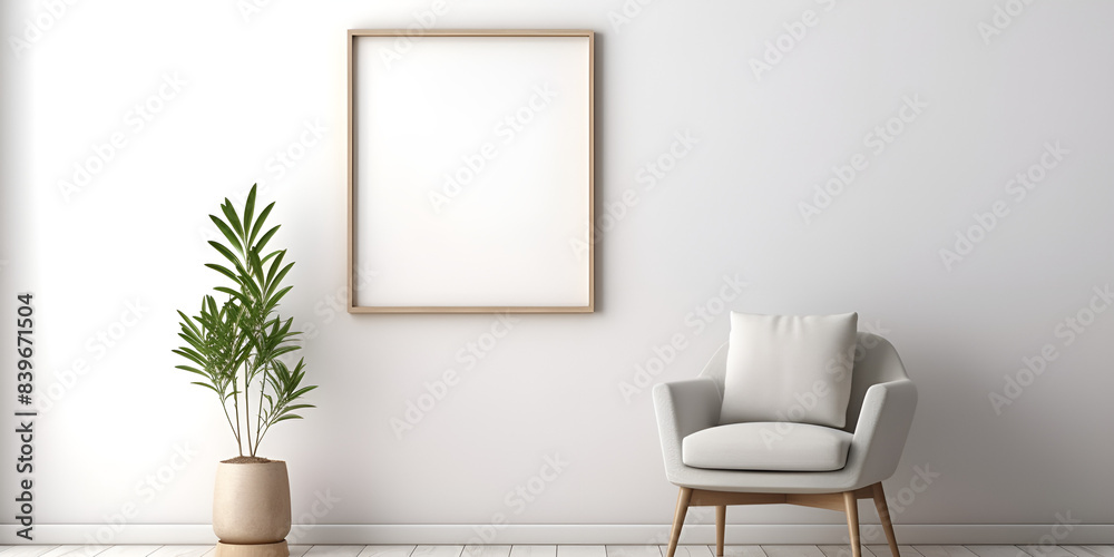 interior of a room with a chair, Minimalist White Photo Frame template
interior of a room with a chair, Minimalist White Photo Frame template