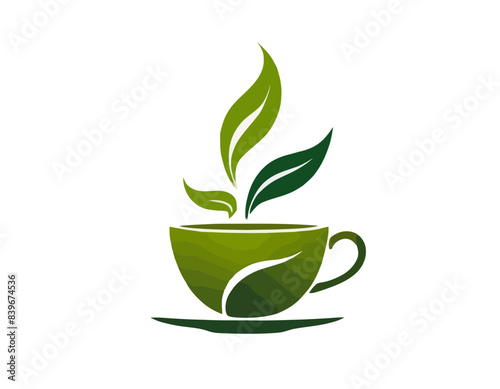 Logo herbata, logo tea