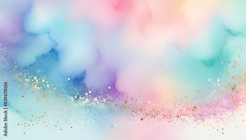 Fototapeta premium abstract watercolor background
