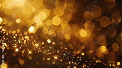 A close-up of a blurry background with lights
