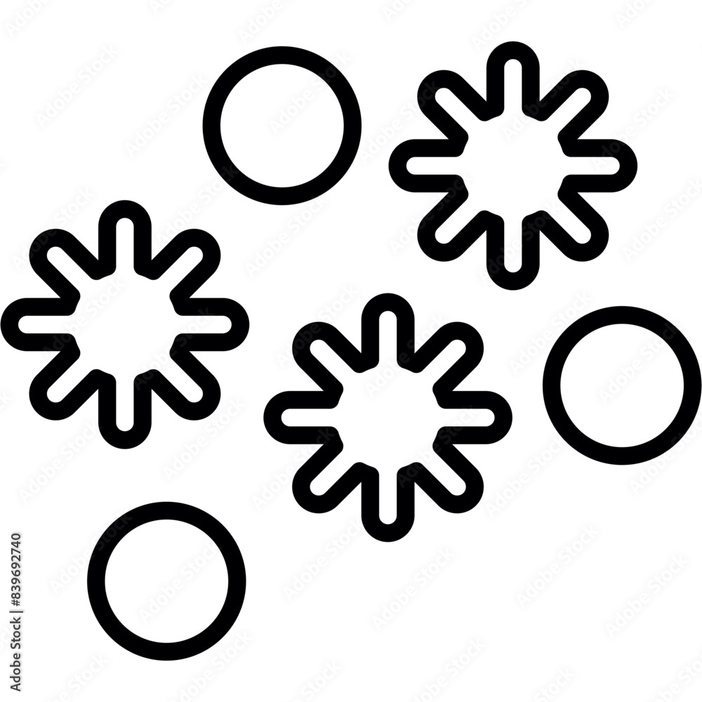 Obraz premium Platelet icon