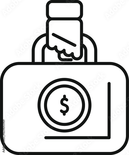Concept of protecting your savings, avoiding unnecessary expenses and managing your personal finances