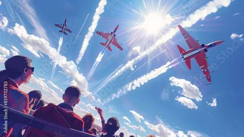 Celebrating Independence: Vibrant Illustrations of 4th of July Festivities