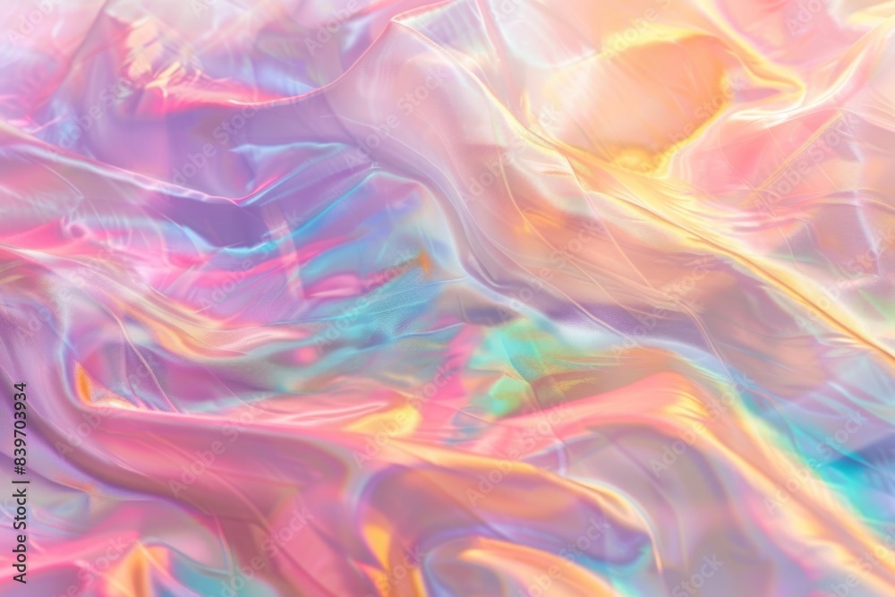 Holographic Canvas in Iridescent Light, Perfect for Modern Print Design, Posters, or Card Creations Holographic Canvas in Iridescent Light, Perfect for Modern Print Design, Posters, or Card Creations