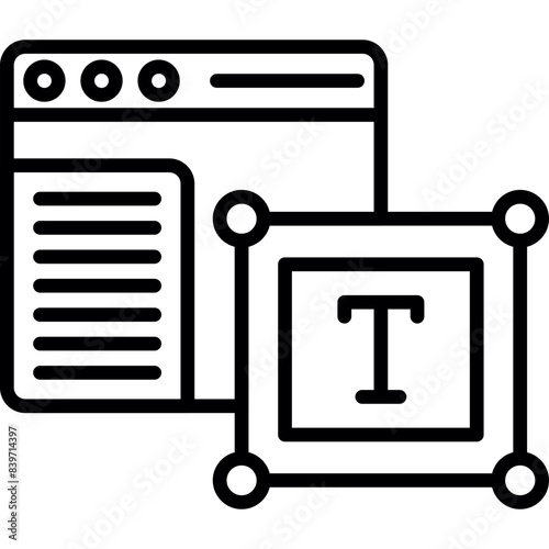 Text Tool  Icon