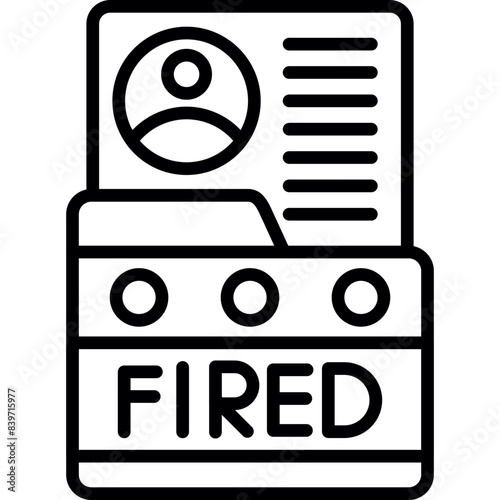 Fired  Icon