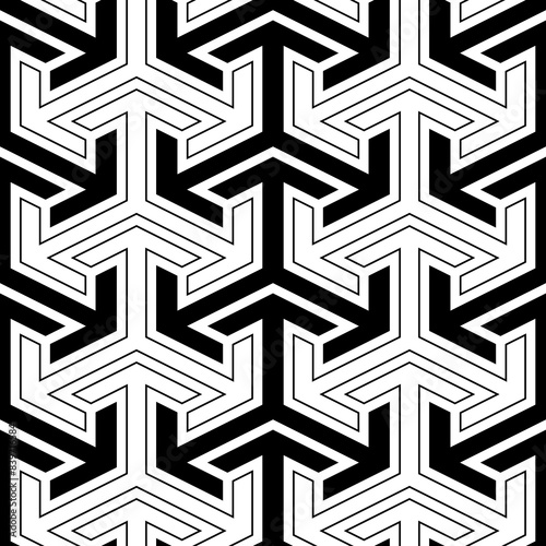 Ethnic ornament. Geometric background. Tribal wallpaper. Figures image. Embroidery backdrop. Mosaics motif. Digital paper, web design, textile print. Seamless pattern. Vector art work.