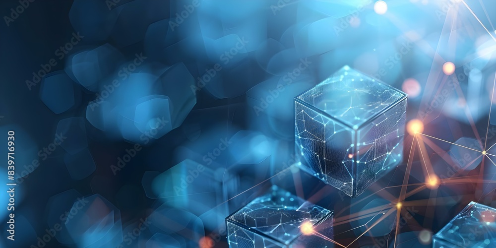 Cube design in vibrant blocks for cryptocurrency network technology background. Concept Cryptocurrency Network, Cube Design, Vibrant Blocks, Technology Background, Network Technology Cube design in vibrant blocks for cryptocurrency network technology background. Concept Cryptocurrency Network, Cube Design, Vibrant Blocks, Technology Background, Network Technology
