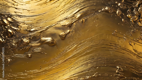 Gold and Broze Luxury Texture Background. Gold texture used as background Generative AI photo