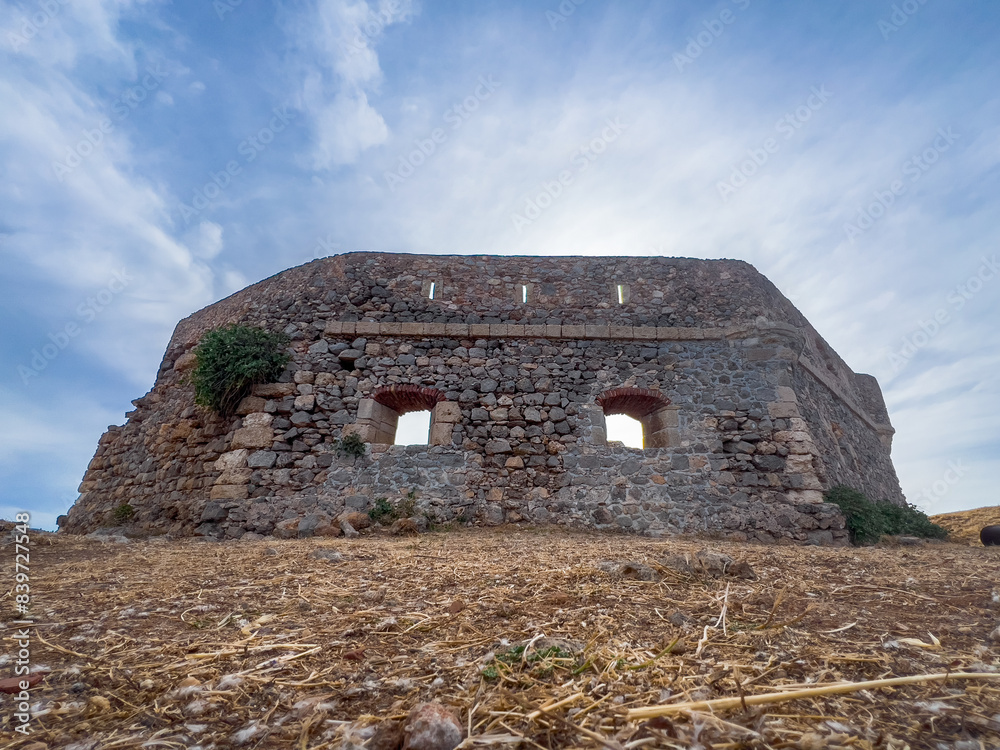 Famous seaside village of Avlemonas with beautiful natural scenic fjord in island of Kythera, South Aegean sea, Greece Famous seaside village of Avlemonas with beautiful natural scenic fjord in island of Kythera, South Aegean sea, Greece